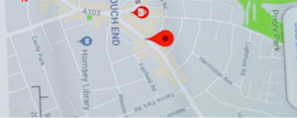 Map location
